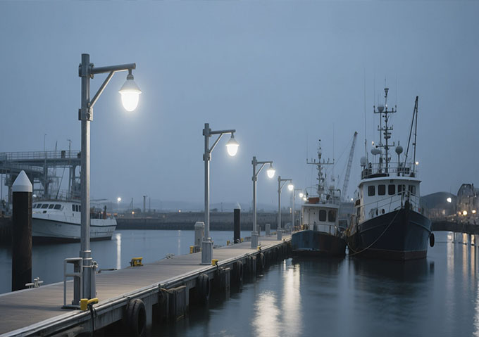 Case Study : Port Terminal Slashes Costs with Waterproof LED Lighting Retrofit