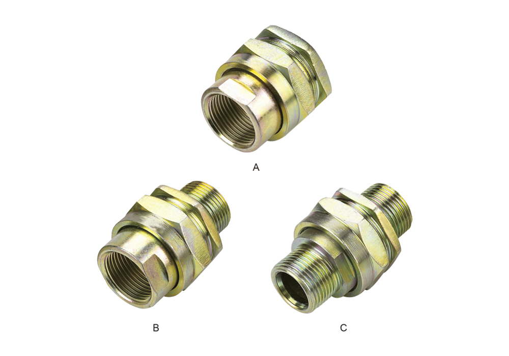 EFHJ Waterproof, Dustproof, and Corrosion-Resistant Union (Stainless Steel, Carbon Steel)
